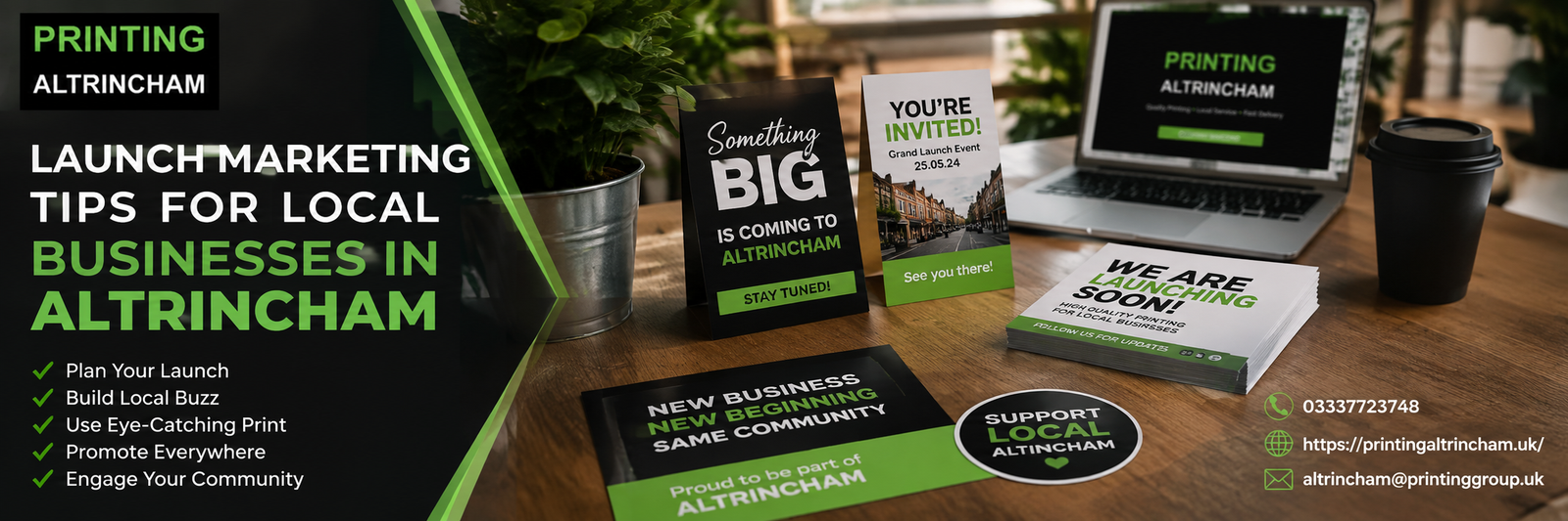 Launch Marketing Tips for Local Businesses in Altrincham